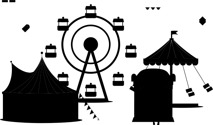 Amusement Park Banner