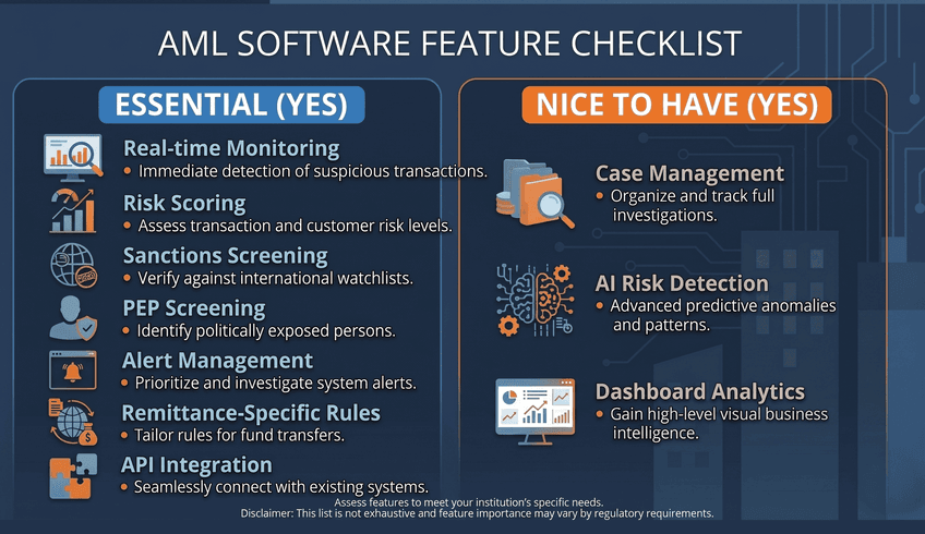aml-software-feature-checklist